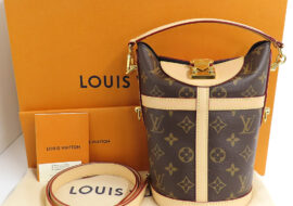 ルイヴィトン モノグラム ダッフルバッグ M43587 2WAY ショルダー ゴールド金具