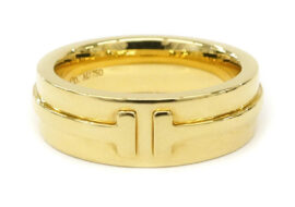 ティファニー TIFFANY T ナロー リング 750YG