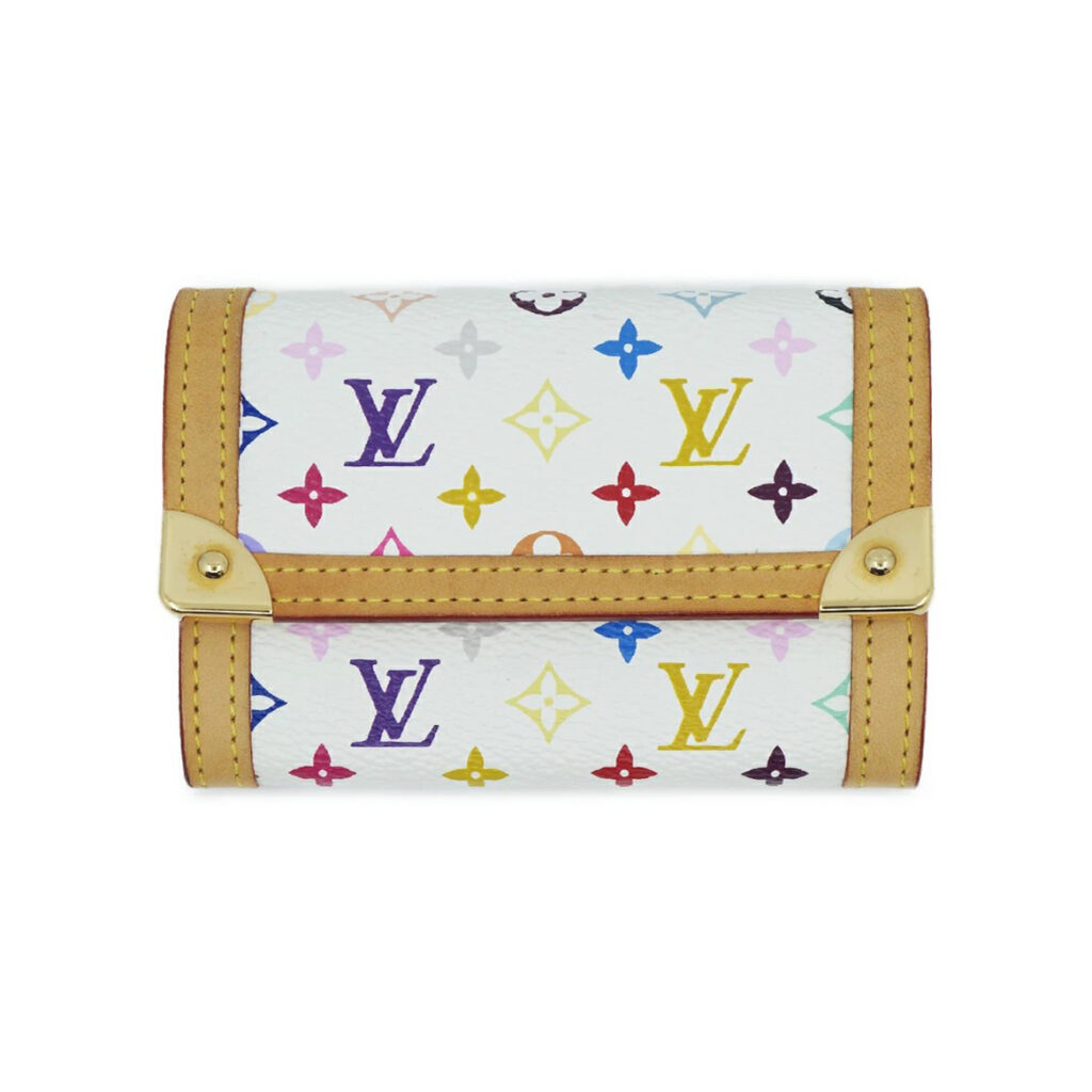 ルイヴィトン LOUIS VUITTON ポルトモネ プラ モノグラム マルチカラー M92657