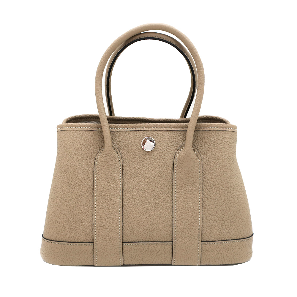 エルメス ネオガーデンパーティ 23 トレンチ K刻 ネゴンダ レディース ハンドバッグ シルバー金具