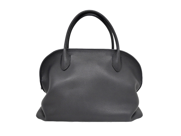 ザ ロウ ハンドバッグ Agnes12 アグネス W1713 ブラック シルバー金具