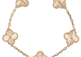 ヴァンクリーフ＆アーペル ヴィンテージ アルハンブラ ブレスレット5モチーフ VCARP3JK00 ギヨシェ