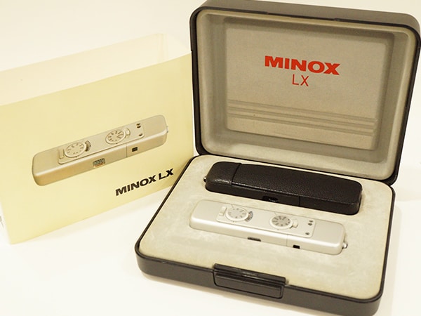 MINOX LX 専用BOX、カバー、チェーンストラップ付