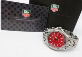 タグホイヤー  セル WG121C ボーイス クォーツ