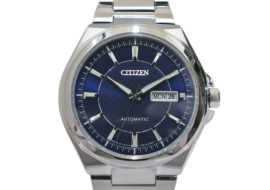 シチズン シチズンコレクション NP4080-50L メカニカル SS ブルー 自動巻き メンズ