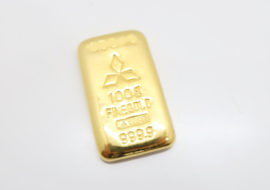 インゴット K24 純金 100g 三菱マテリアル ゴールド