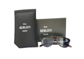 ベルルッティ BERLUTI サングラス BL40002 ダークブラウン メンズ