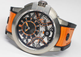 ハリーウィンストン HW オーシャン ザリウム バリエーション オレンジ OCEABI42ZZ003