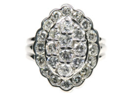 リング 指輪 Pt900 プラチナ ダイヤモンド 2.00ct 12号 デザイン ジュエリー
