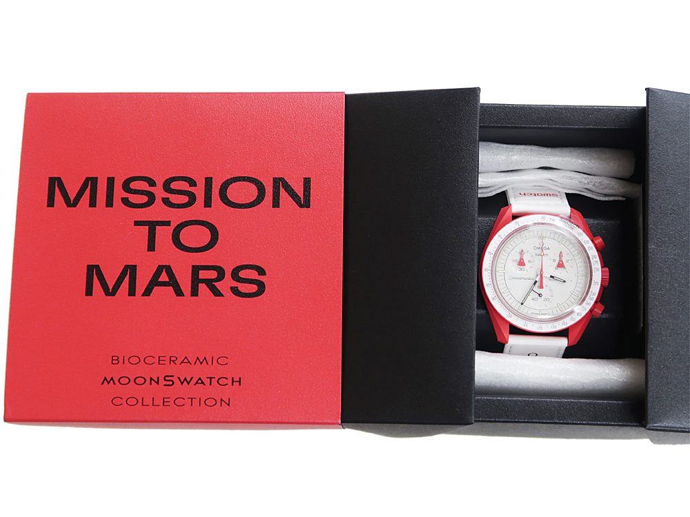 OMEGA X SWATCH オメガ ×スウォッチ スピードマスター MoonSwatch Mission to Mars ミッション トゥ マーズ