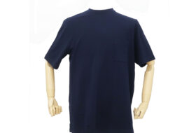 エルメス Tシャツ ポケット付き ネイビー メンズ XL 未使用