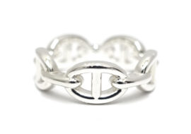 エルメス HERMES シェーヌダンクル アンシェネPM リング SV925