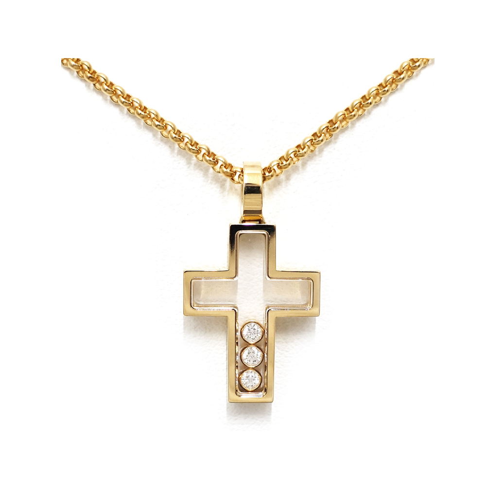 お買取りしました！ ショパール CHOPARD ハッピーダイヤモンド クロス