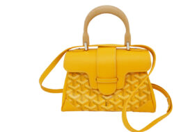ゴヤール サイゴンミニ ハンドバッグ 2WAYショルダー イエロー