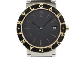 BVLGARI ブルガリブルガリ BB33SG ブラック SS/YG クォーツ