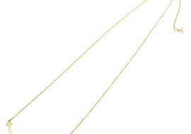 ティファニー TIFFANY Tスマイル ネックレス スモール 750YG