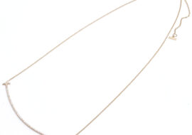 ティファニー TIFFANY Tスマイル ダイヤモンド ラージ ネックレス 750PG