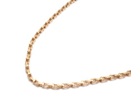 ティファニー ネックレス Tナロー 20インチ K18PG ピンクゴールド 50cm ジュエリー 29.1g