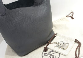 エルメス HERMES ピコタンロック PM 18 アルドワーズ SV金具 トリヨンクレマンス W刻印