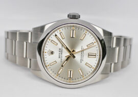 ロレックス オイスターパーペチュアル 41 134300 ランダム シルバー SS 自動巻き メンズ 保証書付き 2025年