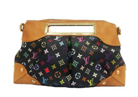 LOUIS VUITTON ルイヴィトン モノグラム マルチカラー ノワール ジュディMM M40255