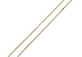 ネックレス K18 キヘイ 2面 シングル 喜平 750YG