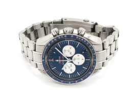 オメガ スピードマスター プロフェッショナル 522.30.42.30.03.001 東京2020 ブルー 手巻 ステンレス メンズ