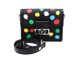 ルイヴィトン バッグ レディース ドーフィーヌMINI 草間彌生コラボ ショルダーバッグ M21750 未使用