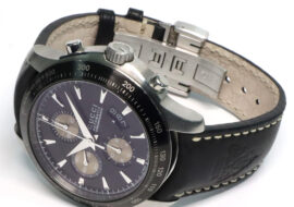 グッチ Gタイムレス クロノグラフ オートマティック YA126215 ブラック SS レザー 自動巻