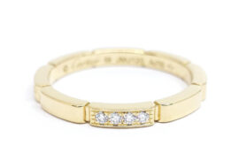 カルティエ CARTIER マイヨンパンテール ダイヤモンド リング 750YG B4080300