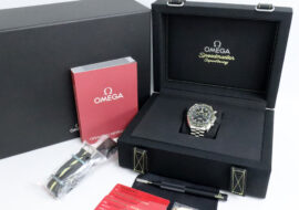 オメガ スピードマスタースーパーレーシング 329.30.44.51.01.003 ブラック SS 自動巻