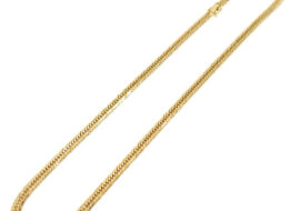 ネックレス JEWELRY 12面トリプル 喜平ネックレス K18 750YG