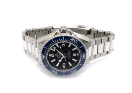 オメガ シーマスター プラネットオーシャン600M 217.30.42.21.01.002 ブルー 42mm ステンレススチール メンズ