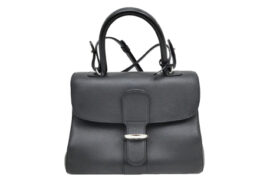 DELVAUX デルヴォー ブリヨンMM 2WAY バッグ ブラック レザー