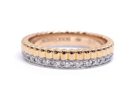 ブシュロン BOUCHERON キャトルラディアント ダイヤモンド リング 750PG JAL00248