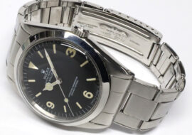 ロレックス エクスプローラーI 1016 SS ブラック SS 自動巻 ヴィンテージ